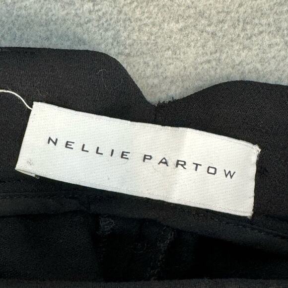 NELLIE PARTOW Pants Women's Medium Wool Cashmere Straight Trousers - Picture 7 of 8